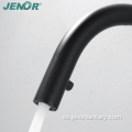 Moda Long Neck Negro Pull Down Kitchen Faucet